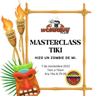 ¡Aloha!
El próximo 7 de noviembre tendremos un masterclass único en su tipo en la Working🍹ya que conoceremos la historia detrás del coctel mas mortífero de la coctelería tiki y que puso a su creador en el mapa de la coctelería tropical y exótica, EL ZOMBIE.🧟‍♂️

Un coctel que encierra misterio y aventura, que transporta a una época exótica y que tiene tantas variaciones como bartenders en el mundo.🌎 

Desde las 7am conoceremos la historia de su creador, las anécdotas detrás del coctel y el recorrido histórico de Jeff Beachbum Berry, famoso autor de múltiples libros de coctelería tropical exótica y que es el responsable de encontrar la receta original.
Probaremos las diferentes versiones de Zombie de Donn Beach, y finalizaremos con la receta original el Zombie Punch de 1934.
¿Deseas inscribirte?🤩
Inversión para el publico general 50.000 pesos, si eres estudiante o egresado de la escuela bartender working flair tendrás un 50% de descuento.
Incluye material y certificado virtual.
Tendremos premios entre los asistentes y sorpresas para los amantes de la coctelería tiki. 

Escríbenos para más Info 3153968400
Cupos limitados

.
.
.
.
.
.
.
.
.
#undiaenlaworking #cocteles #cocktails
#bartenderlife #bartenders #bartenderlifestyle #europeanbartenderschool #bartenderstyle #barlady #bartenderslife #trending #bartenderlove #flairbartender #bartenderskills #bartendermoments #vikingbartender #craftbartender #homebartender #flair_bw #bnwtones_flair #flairbartending #artistry_flair #bnw_tones_flair #bnwsplash_flair #flairbartender #flairschool #flaircrewbcn  #workingflair #flairlife